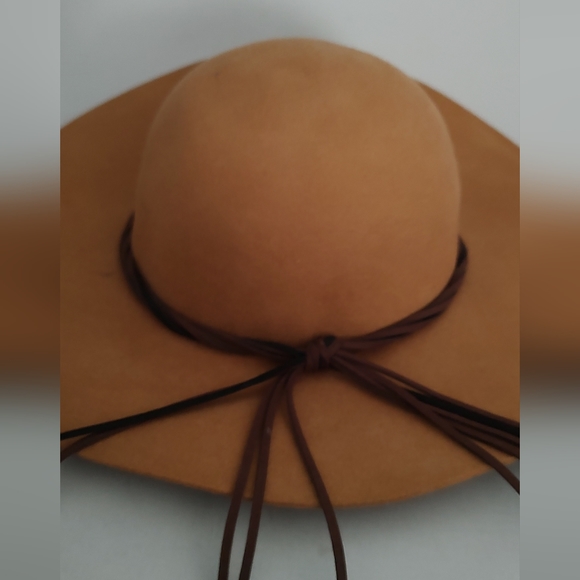 Hat Women Girls Faded Glory Wool Warm S/M Solid Brown New With Out tag - Picture 7 of 11